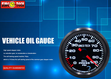 High Performance Electric Oil Pressure Gauge  Sensor Kit 2‘’Circle Stepper Motor