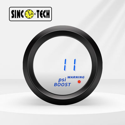 Display LED 2'' Boost Gauge Bar Turbo Medidor Sinco Tech 6112B Automóvel 12V
