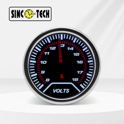 Carro 6147T Ponteiro 52mm Voltímetro Medidor Auto Móvel Visor de Plástico